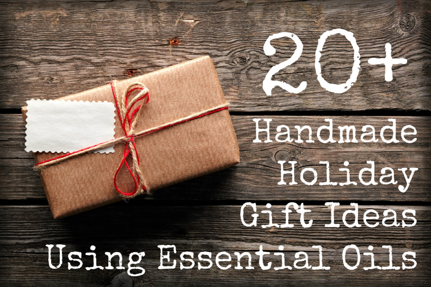 20+ Handmade Holiday Gift Ideas Using Essential Oils