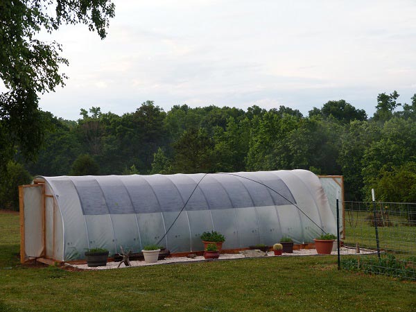 How To Build A 300 Square Foot Windproof Greenhouse For Under $500