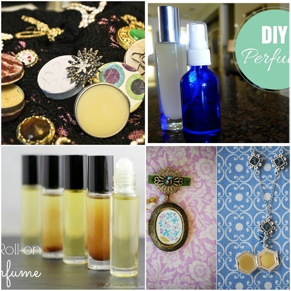 perfume collage