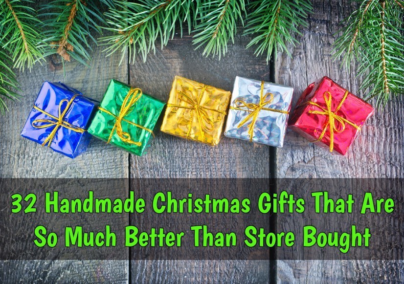 32 Handmade Christmas Gifts That Are So Much Better Than Store Bought