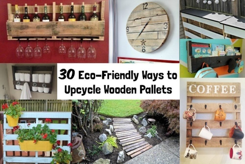30 EcoFriendly Ways to Upcycle Wooden Pallets