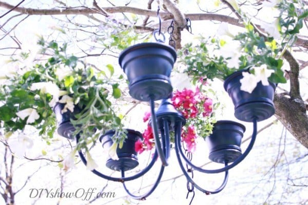 chandelier container