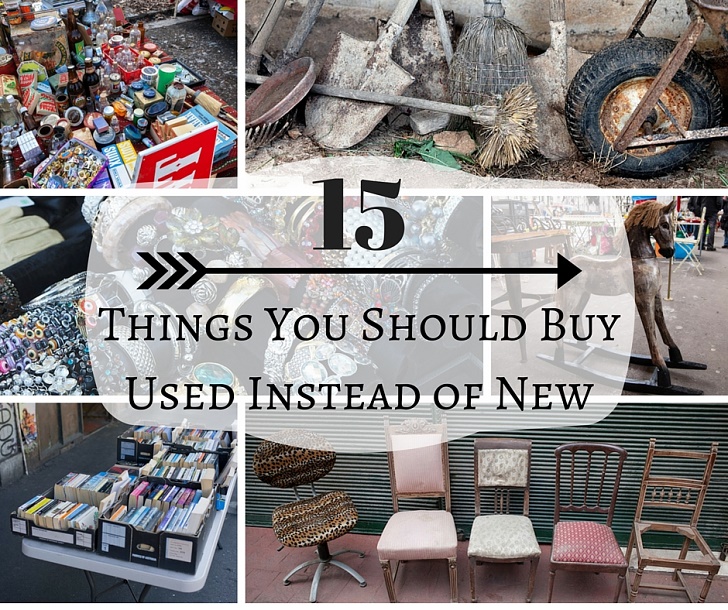 15 Things You Should Buy Used Instead of New
