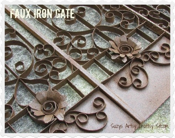 fake iron gate