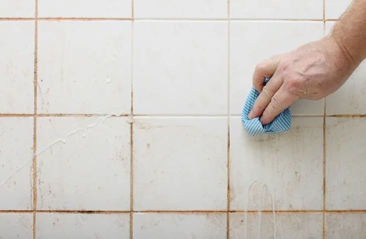 7 Most Powerful Ways To Clean Tiles Grout Naturally - How To Remove White Marks On Bathroom Tiles