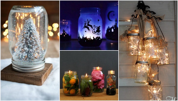 20 Beautiful Ways To Decorate With Mason Jars This Christmas