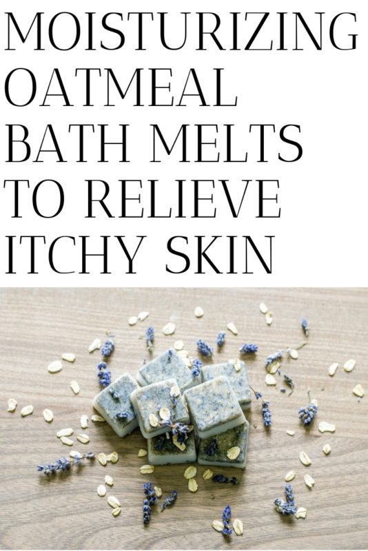 Moisturizing Oatmeal Bath Melts To Relieve Itchy Skin