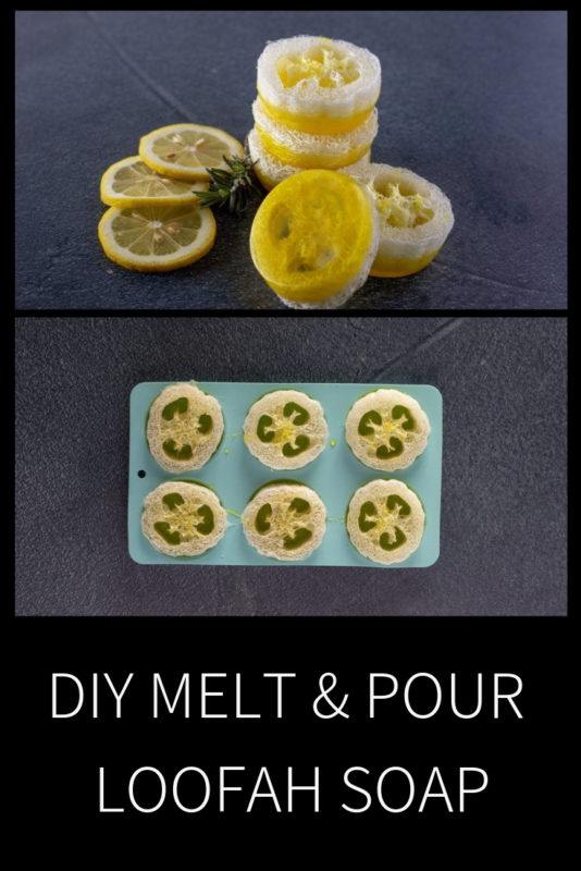 DIY Melt & Pour Loofah Soap