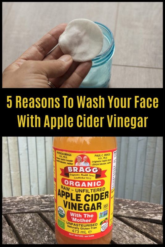 5 Reasons To Wash Your Face (& Skin) With Apple Cider Vinegar