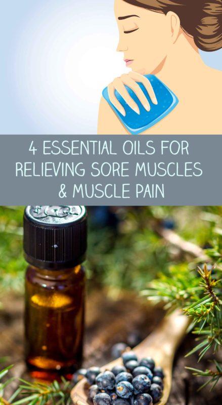 4 Essential Oils For Relieving Sore Muscles & Muscle Pain