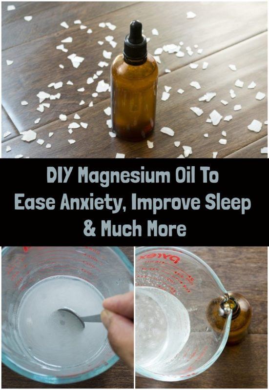 DIY Magnesium Oil To Ease Anxiety, Improve Sleep & Much More