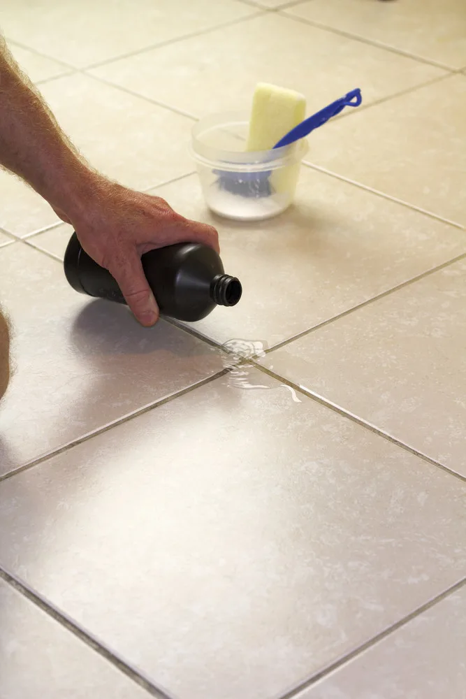Clean Tiles Grout Naturally, How To Clean Grout Between Ceramic Tiles